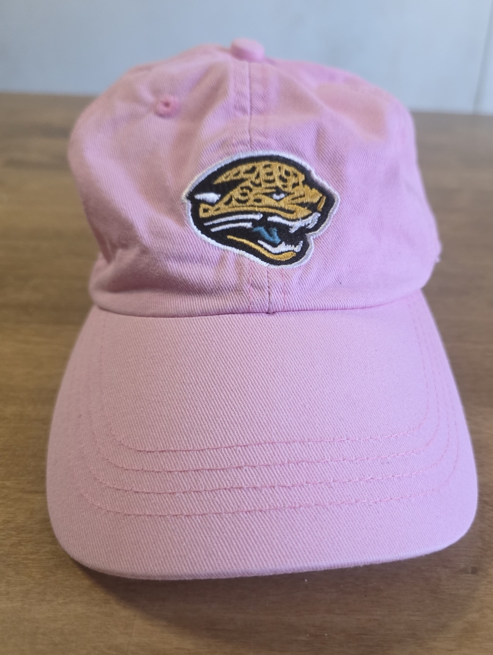Jacksonville Jaguars Pink Embroidered Logo Cap